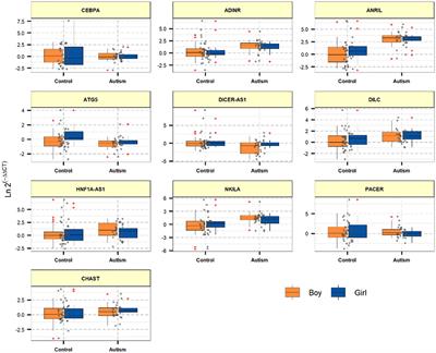 Dysregulation of NF-κB-Associated LncRNAs in Autism Spectrum Disorder